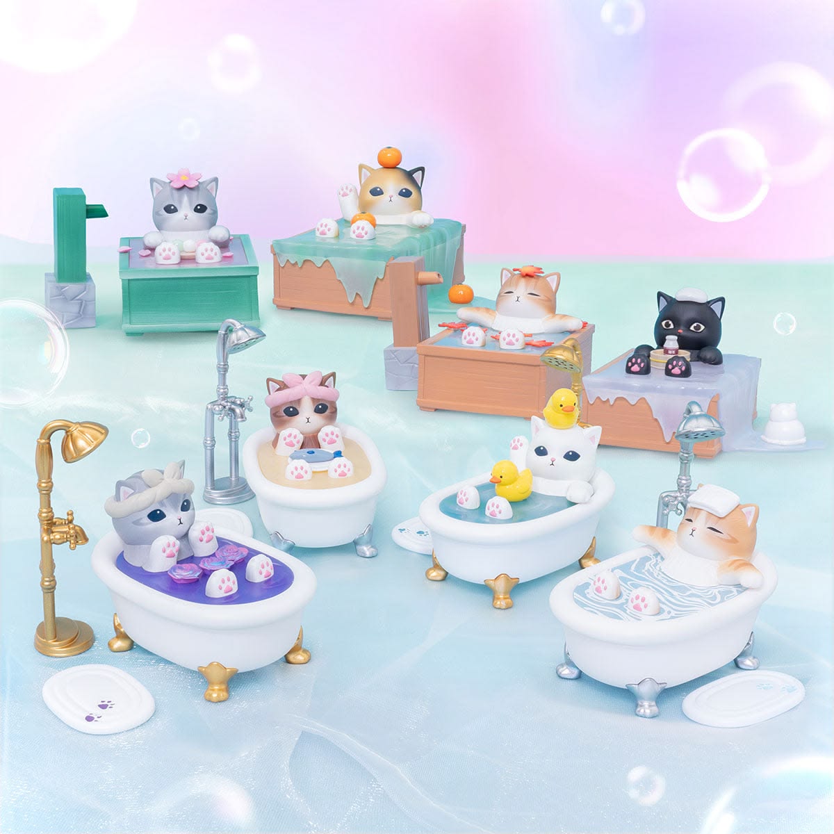 mofusand GPSBOX Nice Bath Meow Figure Collection