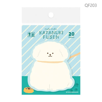 Furukawa Shiko Sticky Notes Watashi-biyori Katanuki Fusen - Die-cut balloon, fluffy