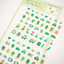 Furukawa Shiko Decoration Watashi-biyori Daily Sticker - Daily Seal Outing Green