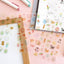 Decoration Clear Sticker Sheet - soft mimosa