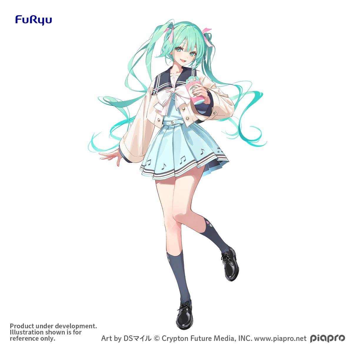 (Pre-Order) Hatsune Miku Sweet School Life Figure -Pure ver.-