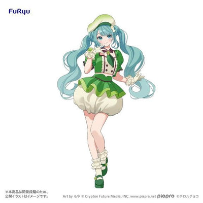 (Pre-Order) Hatsune Miku x TIROL CHOCO Collaboration Figure -Matcha Mochi ver.-