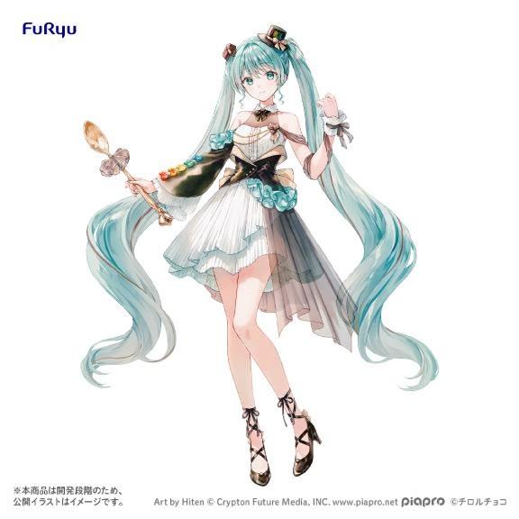 (Pre-Order) Hatsune Miku x TIROL CHOCO Collaboration Figure -Coffee Nougat ver.-