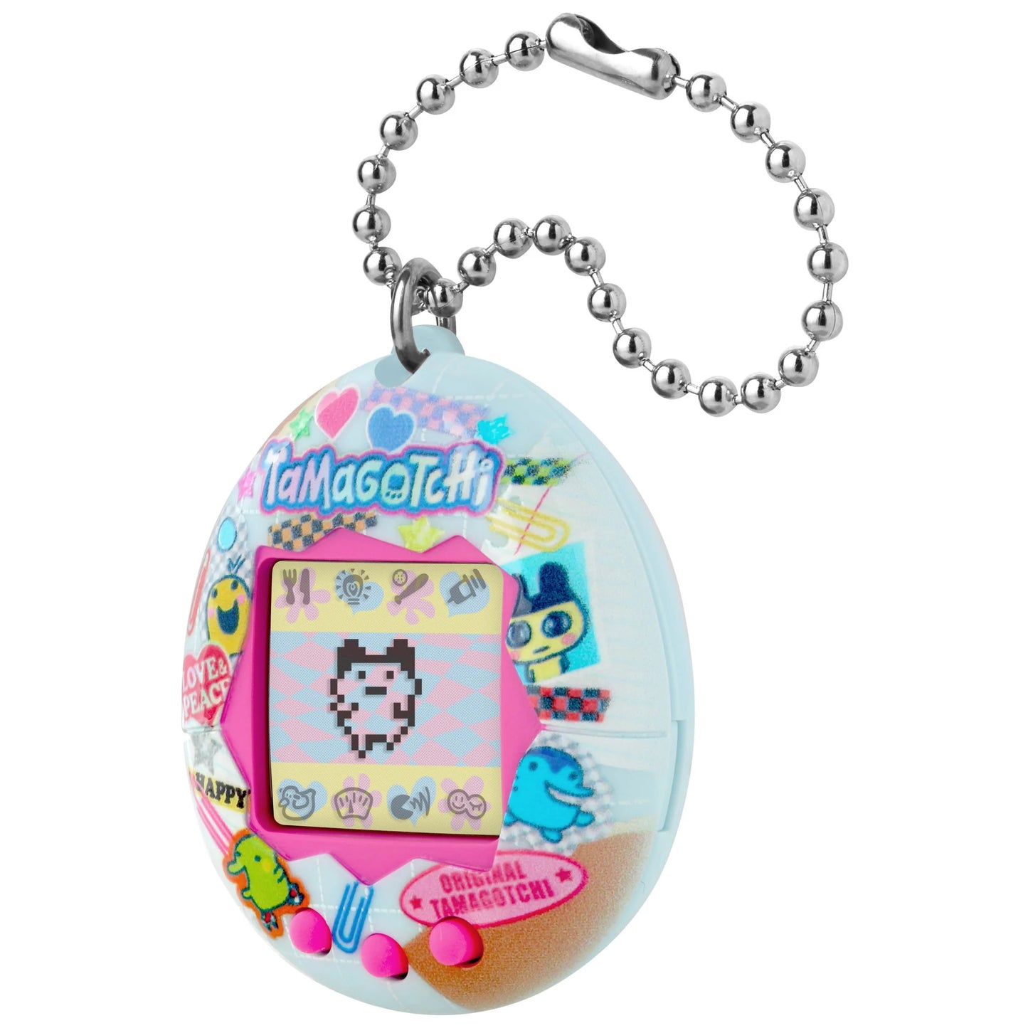 Original Tamagotchi Digital Pets - 8pc Tama Collage Display