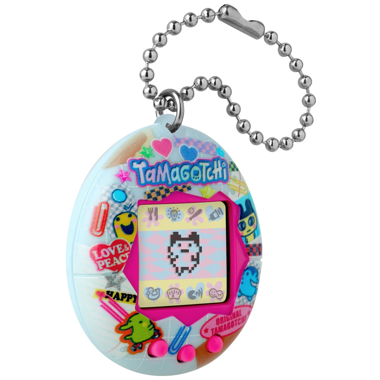 Original Tamagotchi Digital Pets - 8pc Tama Collage Display
