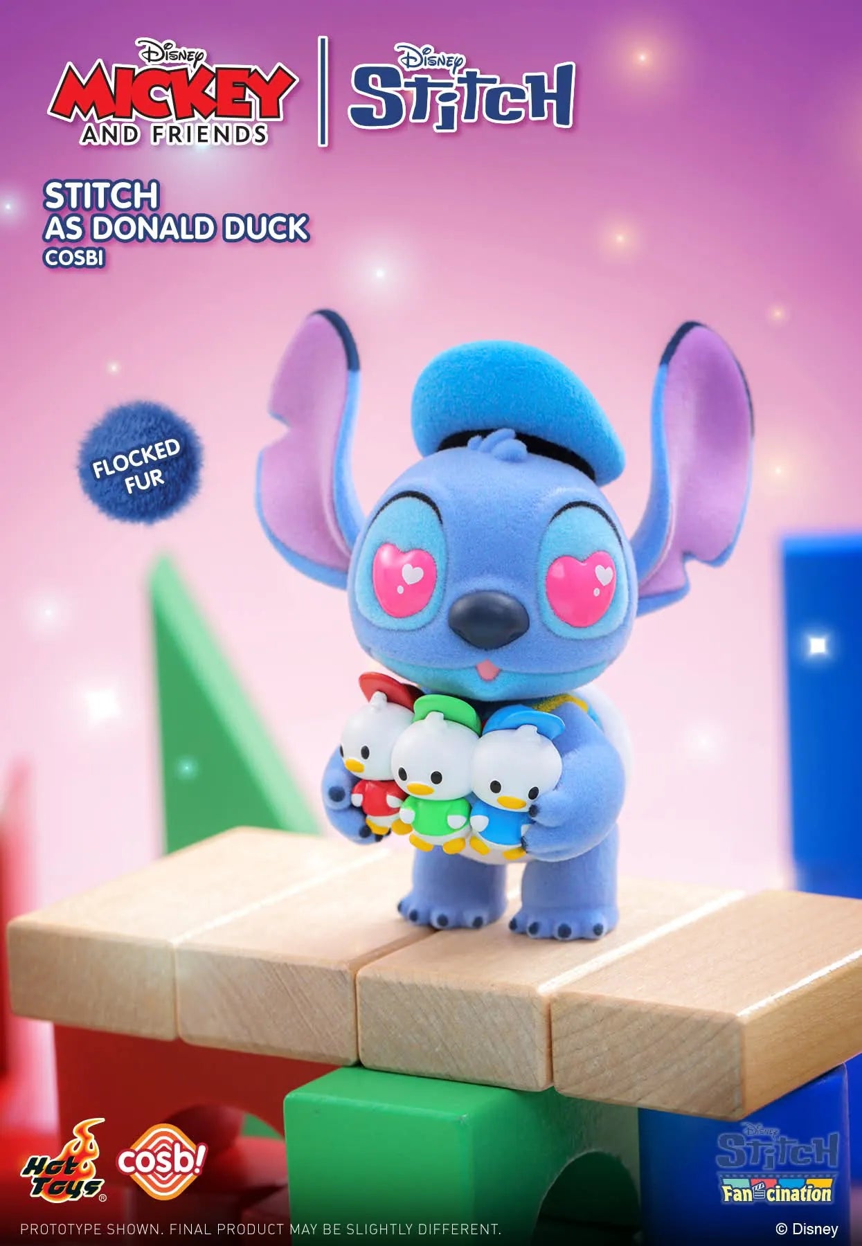 Hot Toys Stitch Mania Mickey & Friends Blind Box