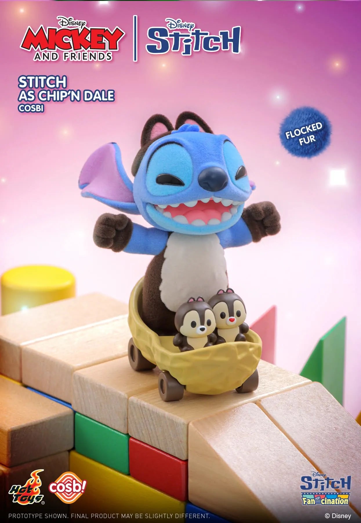 Hot Toys Stitch Mania Mickey & Friends Blind Box