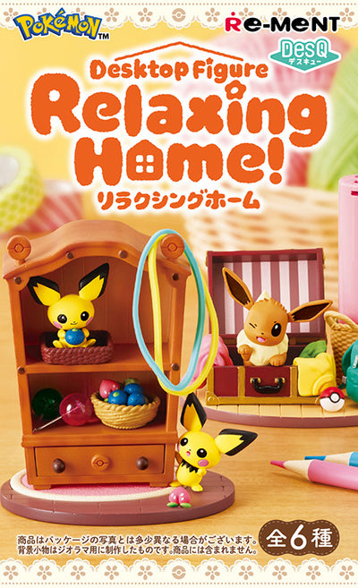 Re-ment Pokémon DesQ Relaxing Home!