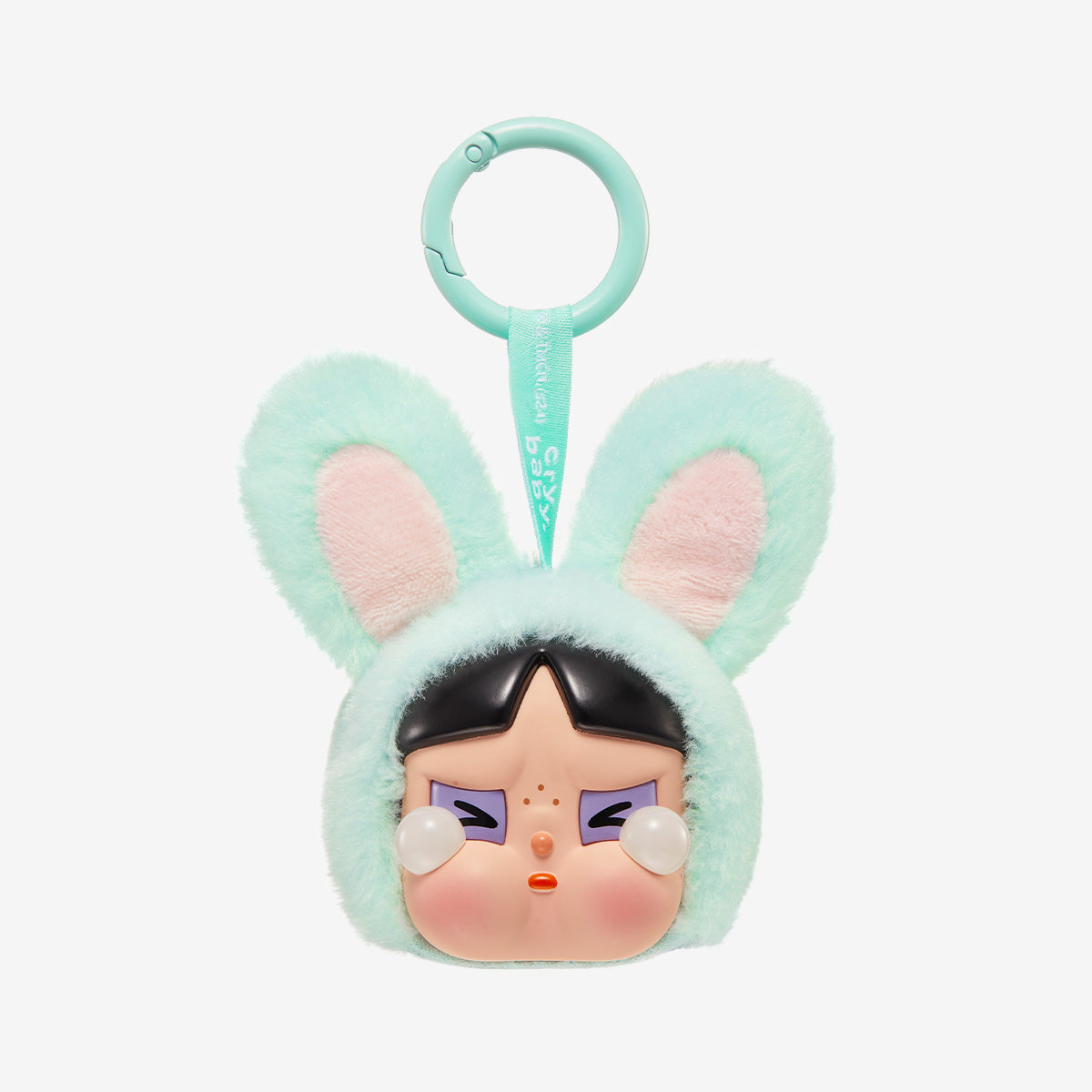 Pop Mart Crybaby X Powerpuff Girls Vinyl Face Plush Keychain