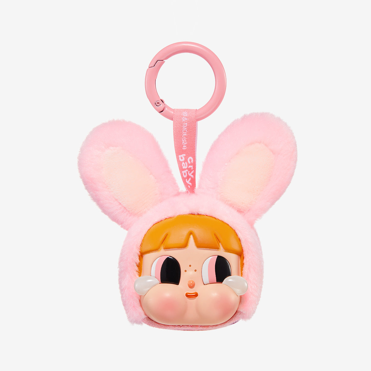 Pop Mart Crybaby X Powerpuff Girls Vinyl Face Plush Keychain