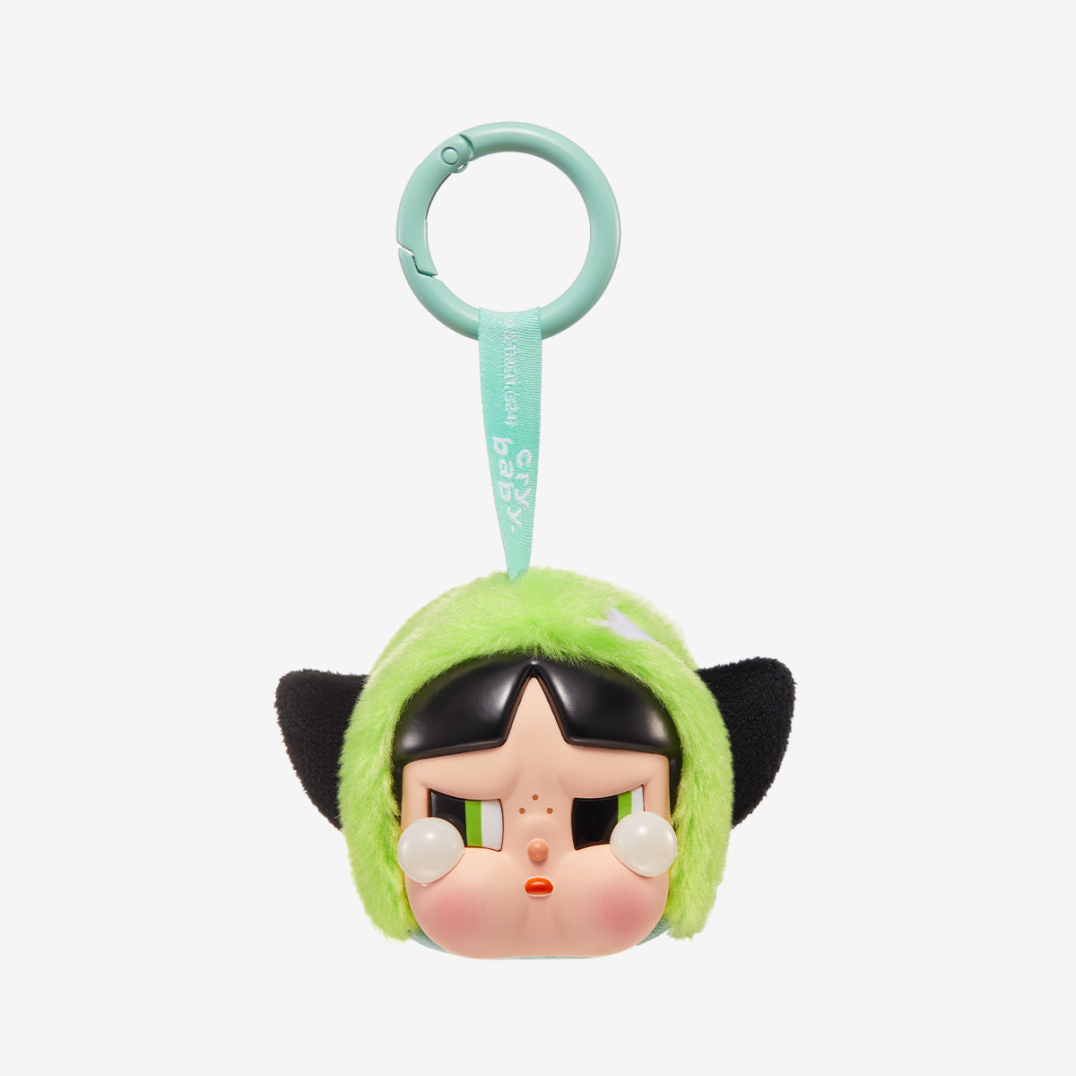 Pop Mart Crybaby X Powerpuff Girls Vinyl Face Plush Keychain