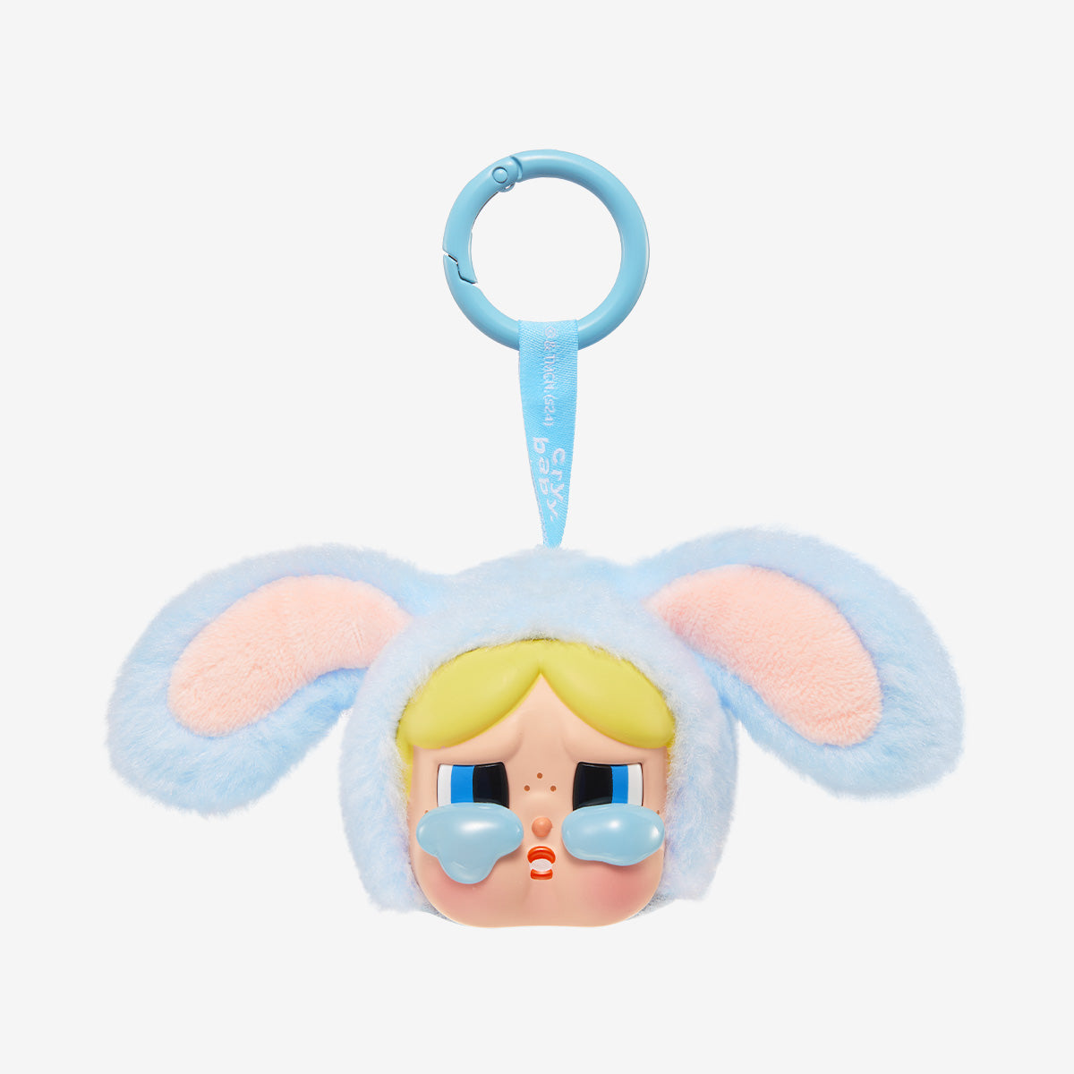 Pop Mart Crybaby X Powerpuff Girls Vinyl Face Plush Keychain