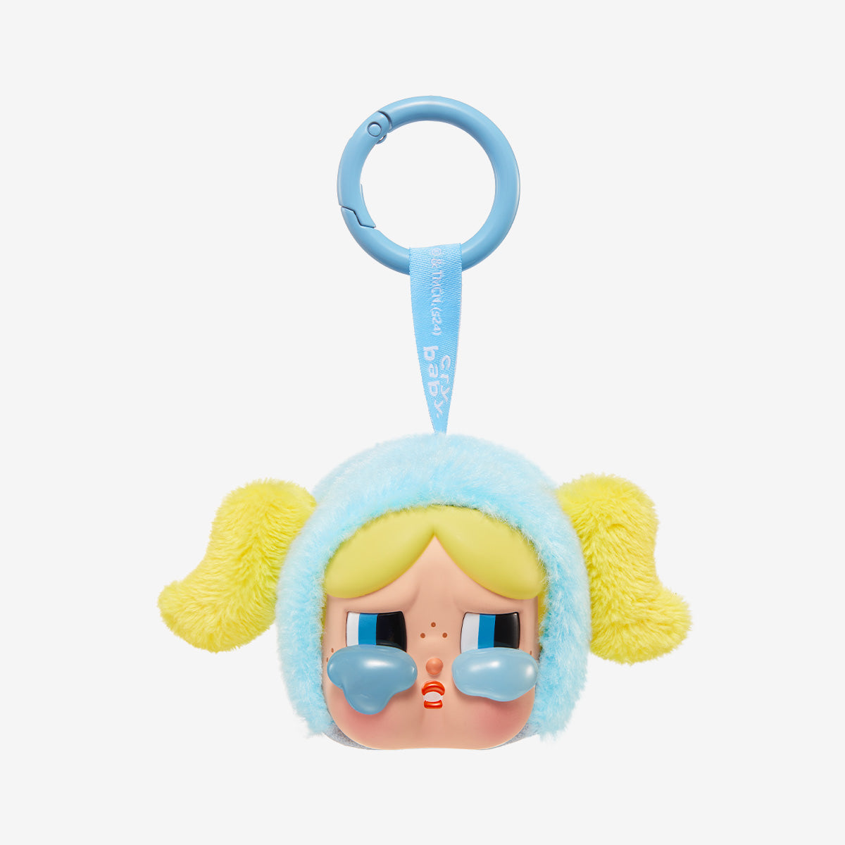Pop Mart Crybaby X Powerpuff Girls Vinyl Face Plush Keychain