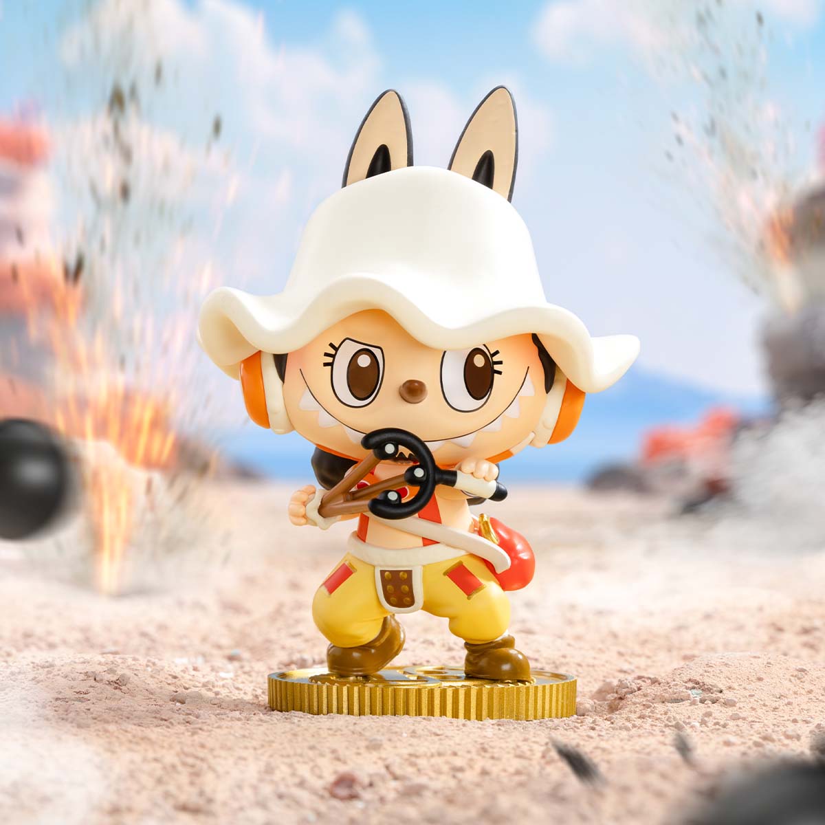 Pop Mart The Monsters X One Piece Series Labubu Blind Box