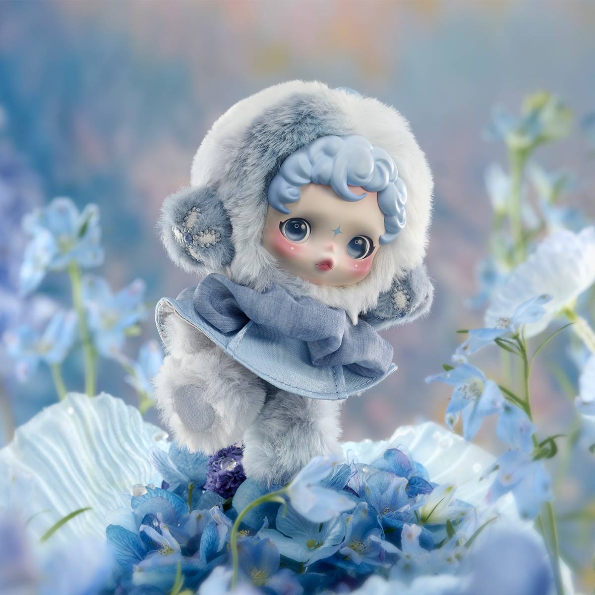 Pop Mart θSKULLPANDA L'impressionnisme Series Plush Doll