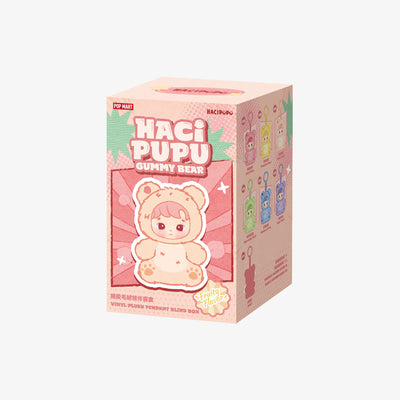 Pop Mart HACIPUPU Gummy Bear Series-Vinyl Plush Pendant Blind Box