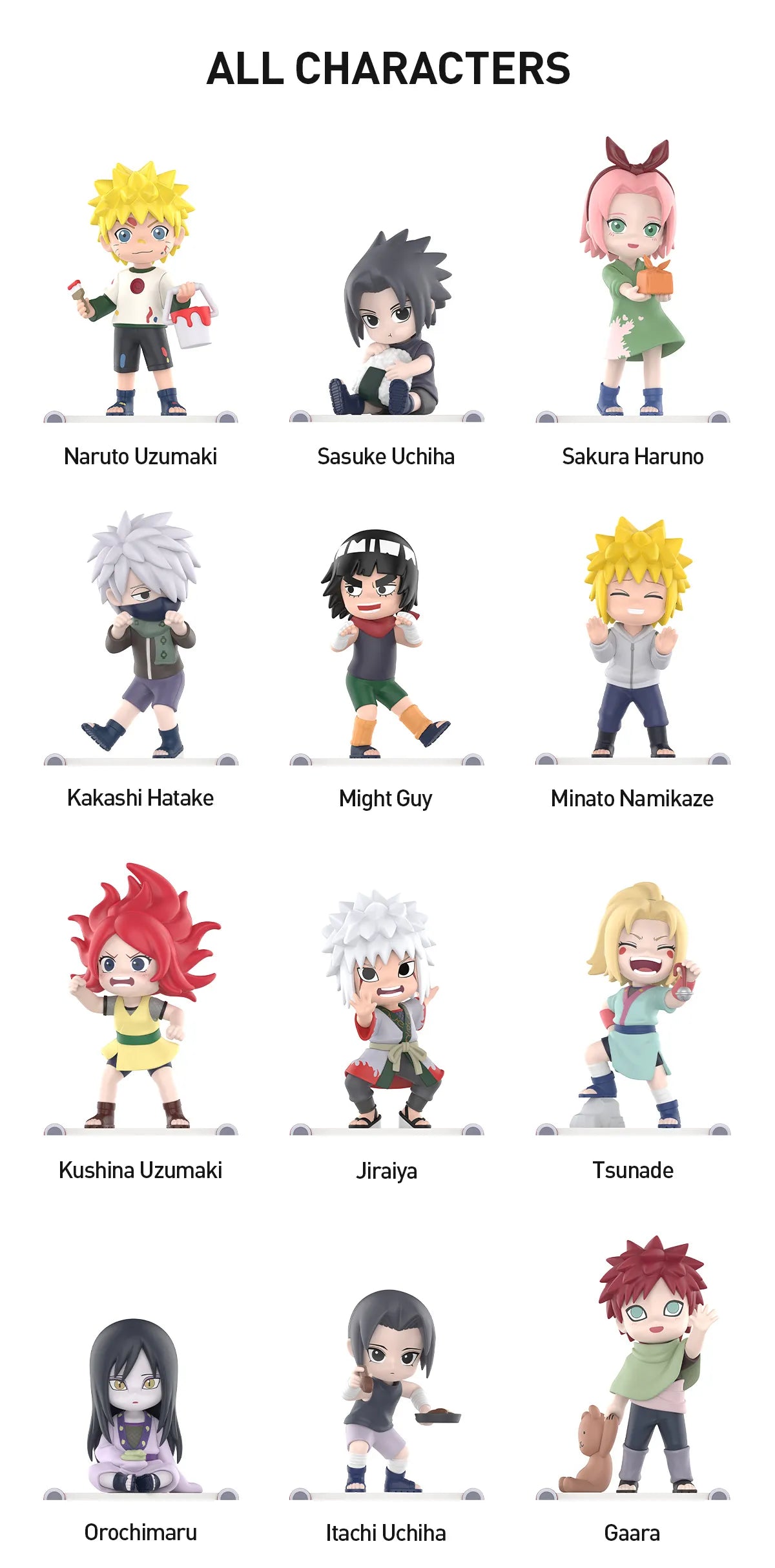 Pop Mart Naruto Shippuden Childhood Figure Blind Box