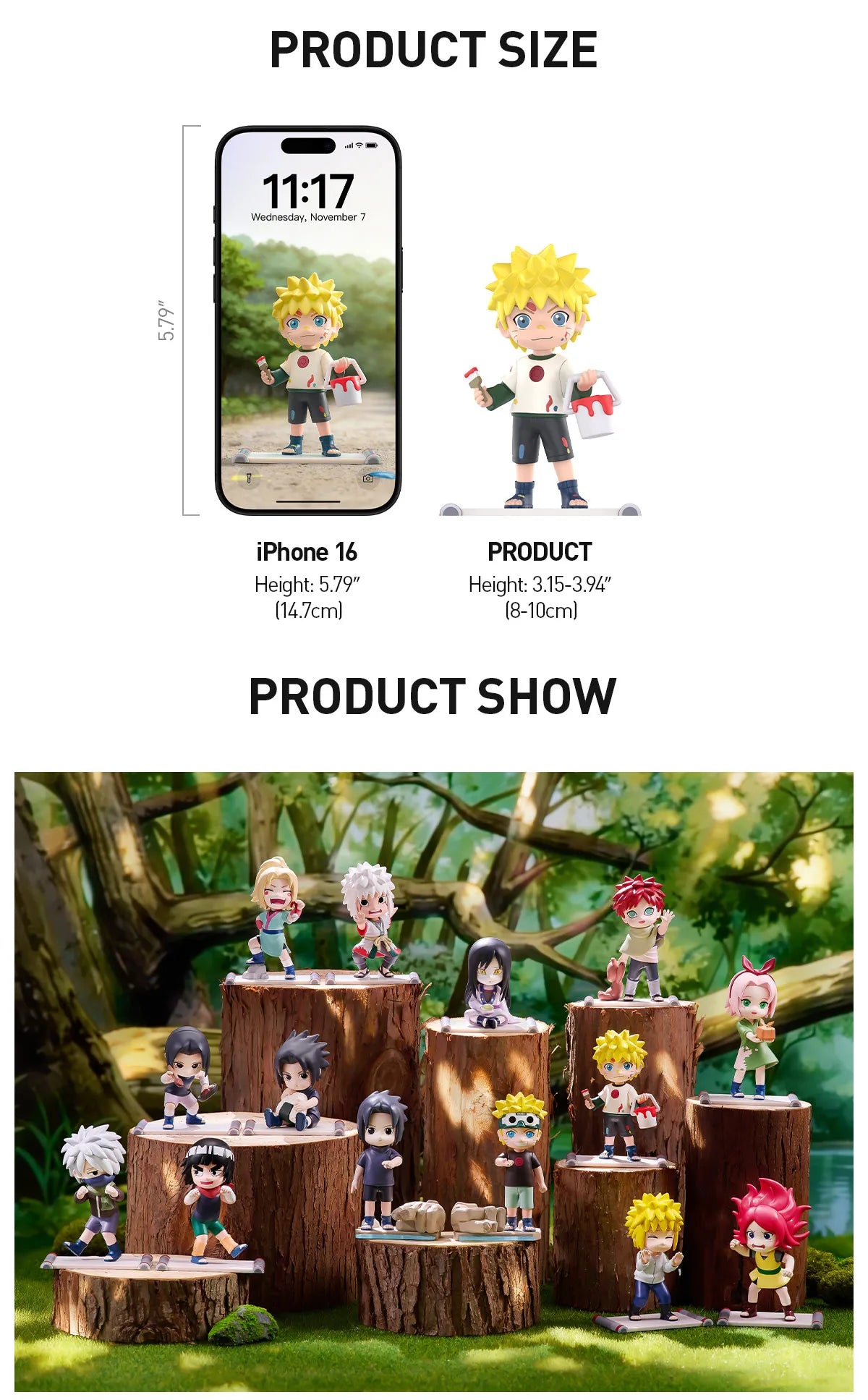 Pop Mart Naruto Shippuden Childhood Figure Blind Box