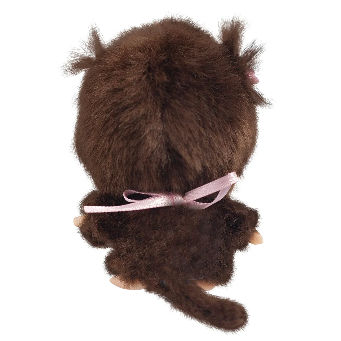 Bebichhichi Big Head Mascot Girl Keychain | Monchhichi Plush Charm