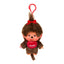 Monchhichi SS BH Girl Keychain | Cute Plush Toy Charm