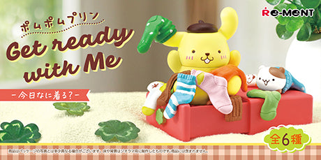 Re-ment Sanrio Pom Pom Purin Get ready with Me -What to Wear Today?-