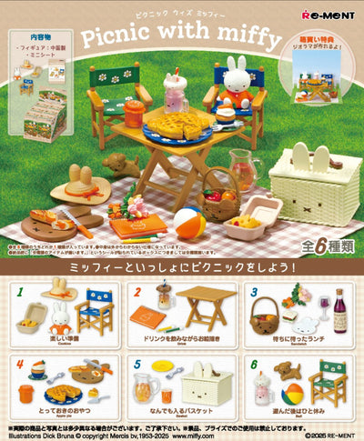 Re-ment Miffy Picnic with Miffy