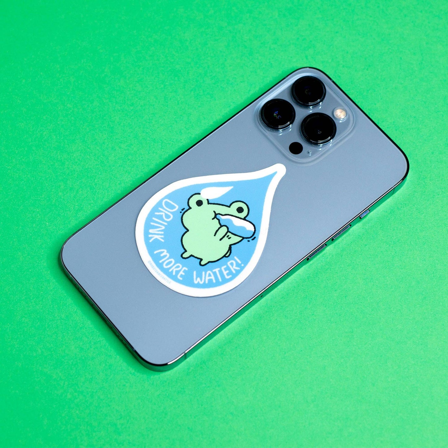 Drink More Water Vinyl Sticker