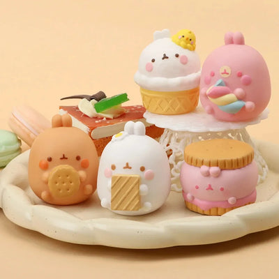 Molang Character Random Figure Snack Time