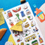 Duckies Do Italy Sticker Sheet