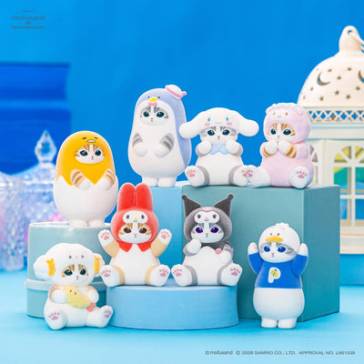 mofusand x Sanrio Characters Fluffy Flock Figure Collection Vol. 2