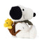Bon Ton Toys Plush PEANUTS SNOOPY with Woodstock in Backpack 8"
