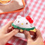 Sanrio Characters Hamburger Plush Squeezable Toy