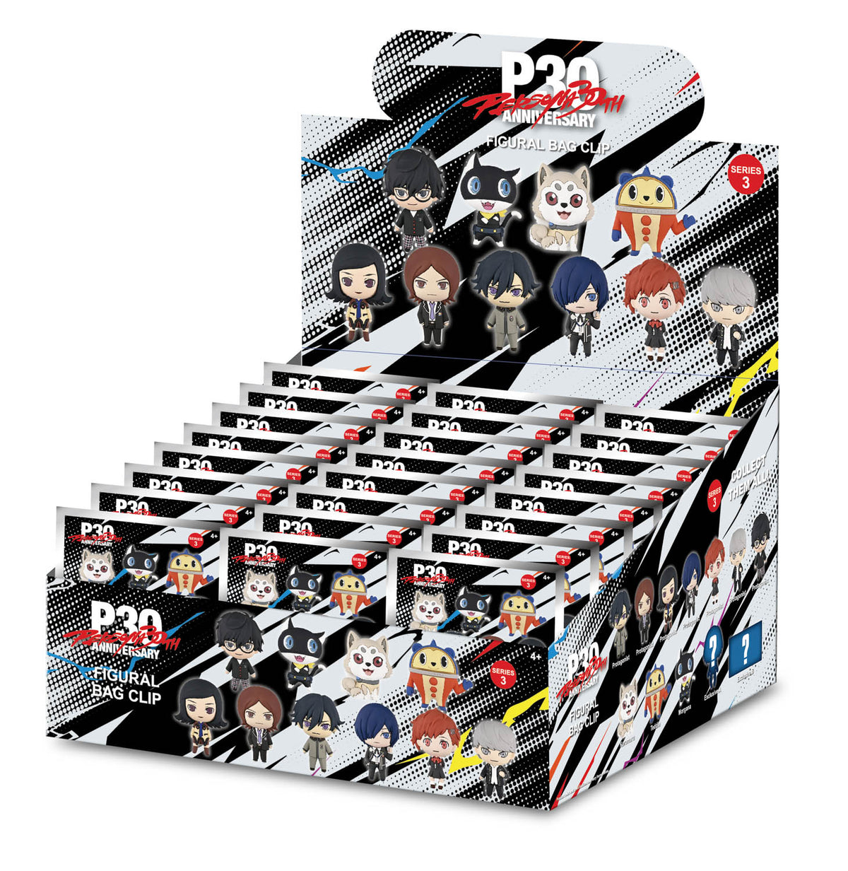 Persona 3D Foam Bag Clip, Series 3