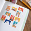 Stamp Washi Tape - Soup Season
