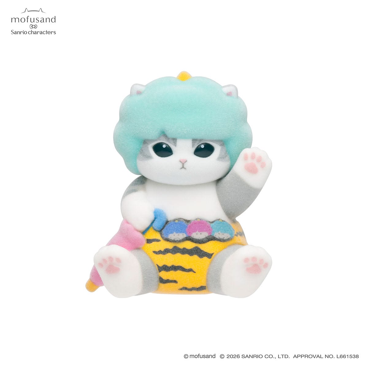 mofusand x Sanrio Characters Fluffy Flock Figure Collection Vol. 1