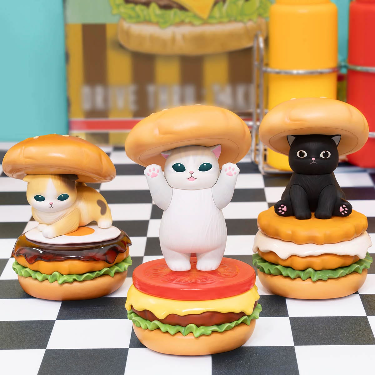 mofusand GPS BOX Hamburger Meow