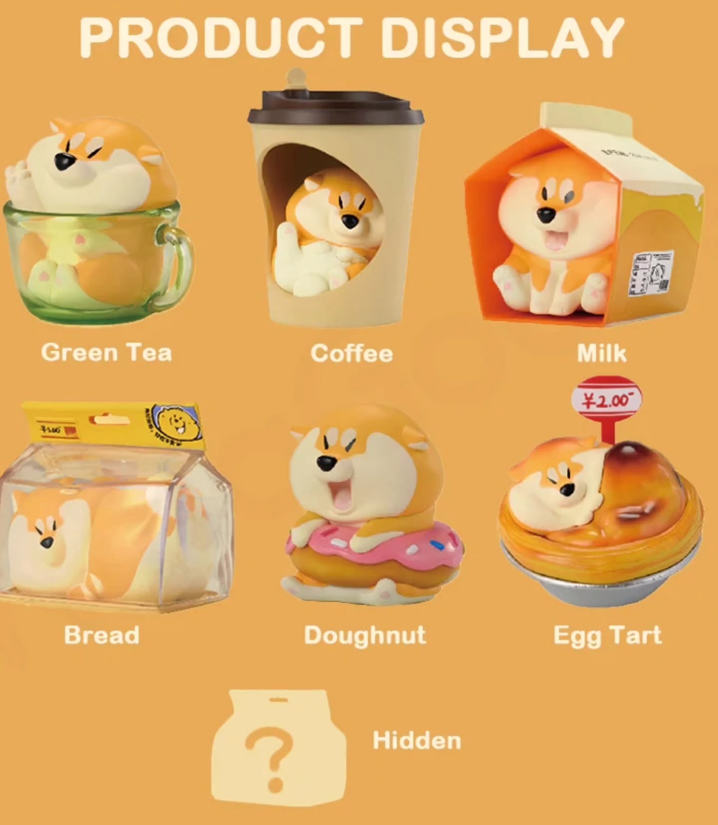 A Chai Goji Yummy Dogs Series Blind Box