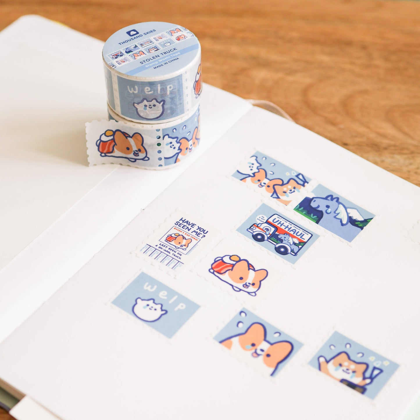 Stamp Washi Tape - Stolen Truck