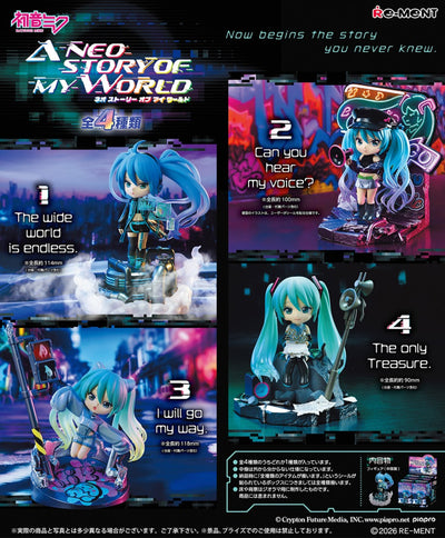 Re-ment Hatsune Miku A neostory of my world