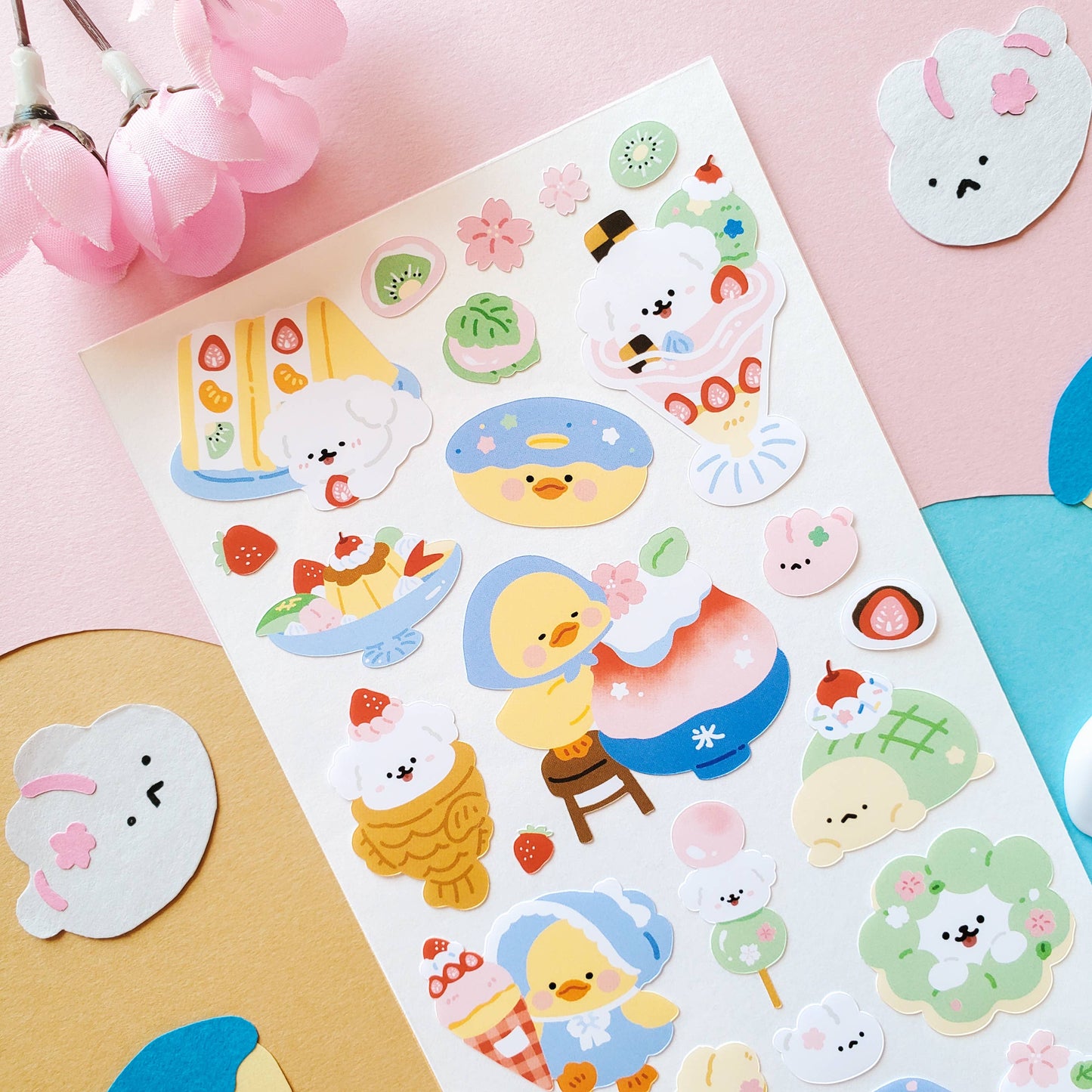 Berry Sweet Friends Sticker Sheet