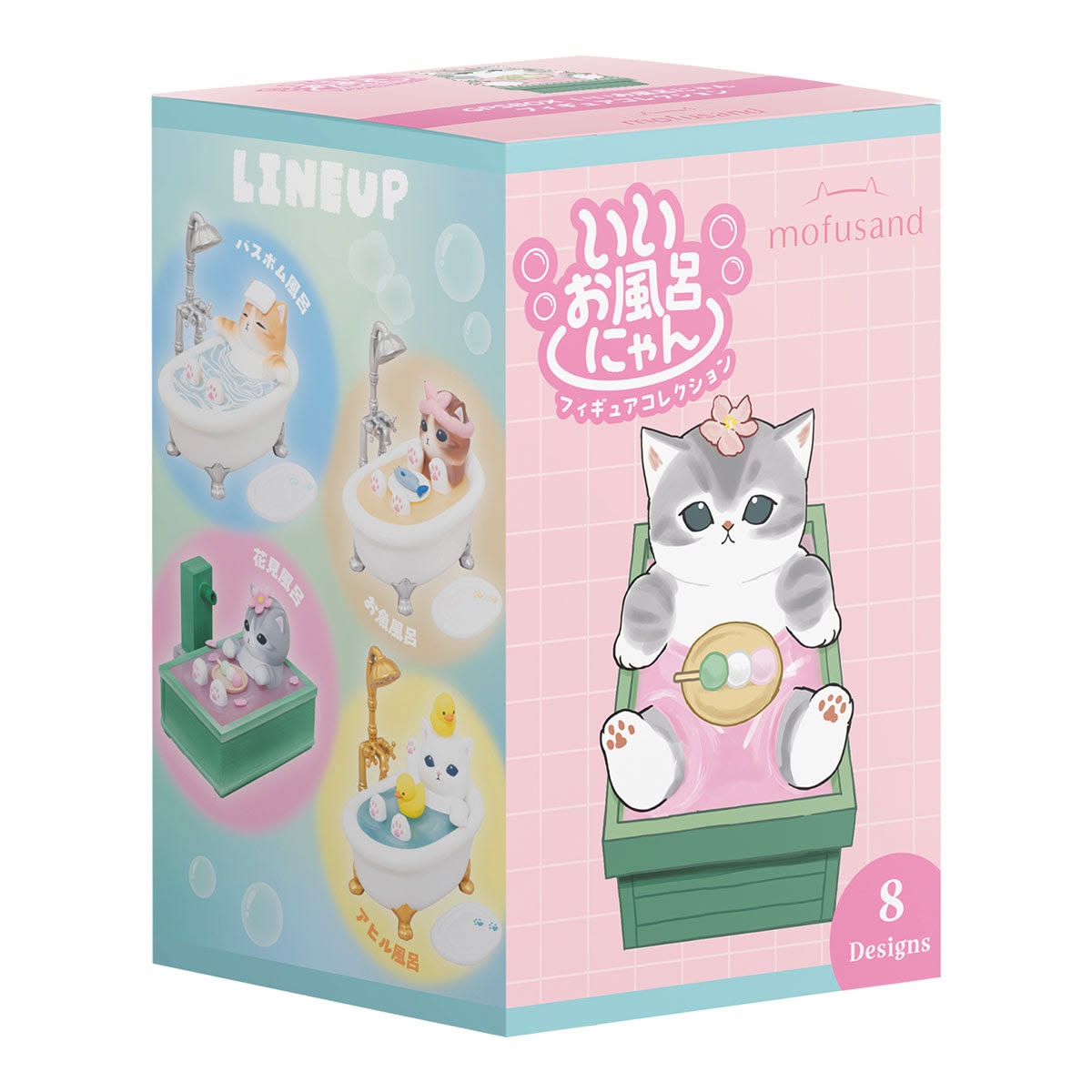 mofusand GPSBOX Nice Bath Meow Figure Collection