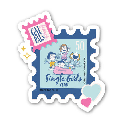 Peanuts® Waterproof Sticker - Gal Pals