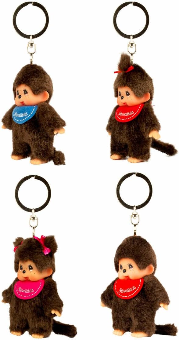 Monchhichi Classic Keychain Assorted 4in