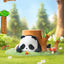 Panda Roll Fat Baby Panda Fruit Tree Stacking Blind Box Figure