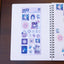 Sticker Sheet (Washi) - Rabbit and Shooting Stars
