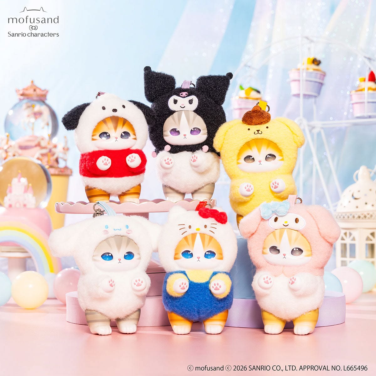 mofusand × Sanrio Characters Kiramekko