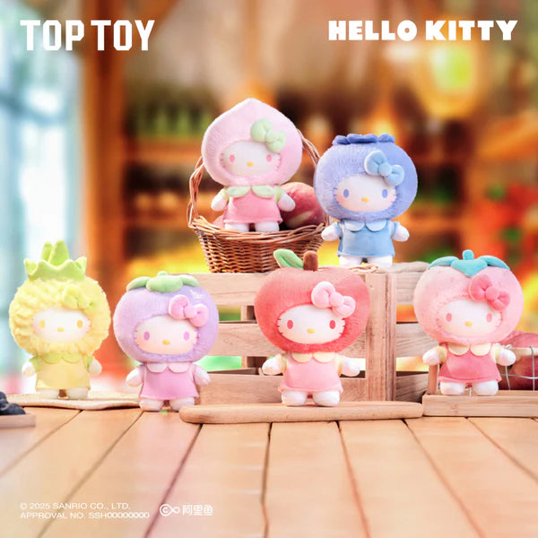 Hello Kitty Fruits Collectionコンプリート未開封 ！ Hello Kitty Fruity Paradise Series Plush Pendant Blind Box – Crabmee