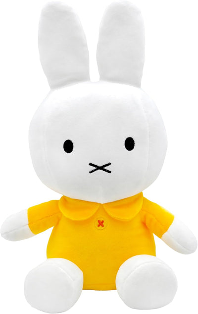 Miffy 8” White with Yellow Sewn-In Dress