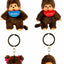 Monchhichi Classic Keychain Assorted 4in