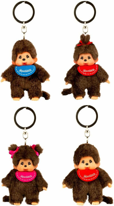 Monchhichi Classic Keychain Assorted 4in